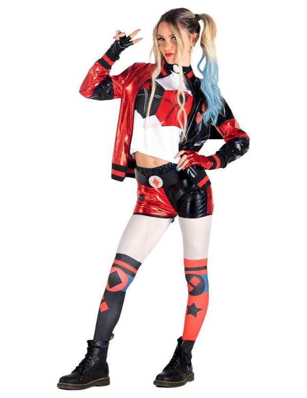 Harley Quinn™-kostume til piger 8 to 10 years