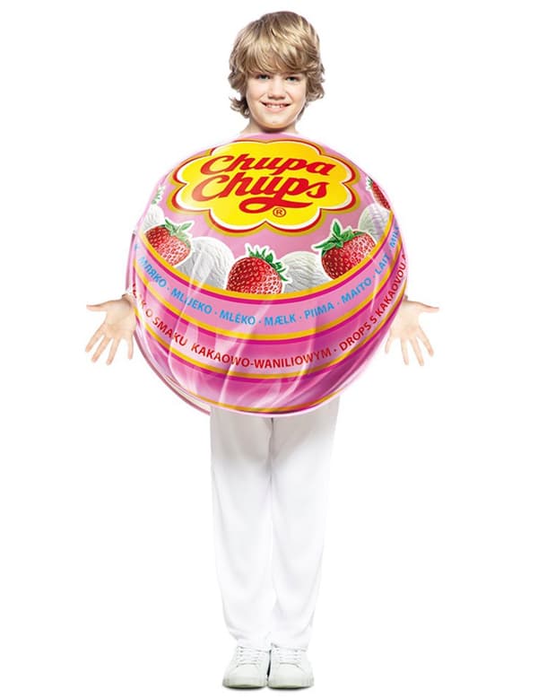 Chupa Chups™ godisklubbedräkt barn. Size-7 to 10 years (122-139 cm)