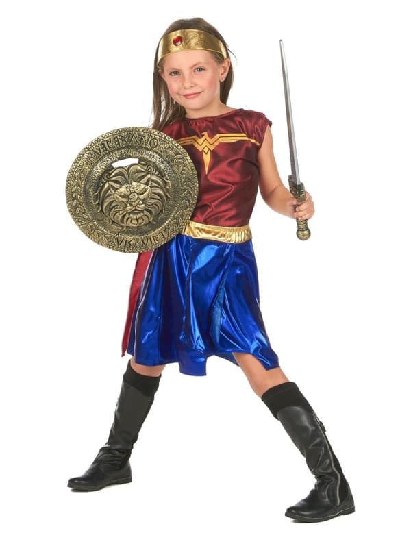 Jentes Amazon Warrior-kostyme