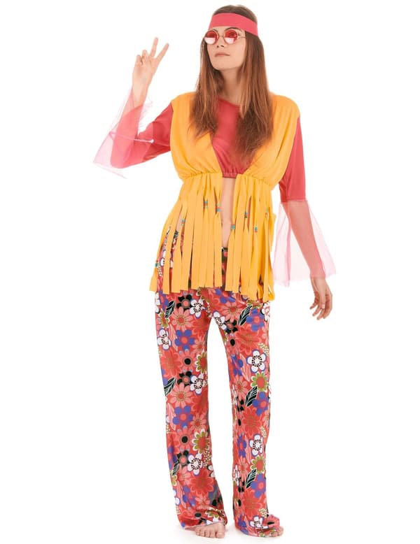 Hippiekostyme for kvinner