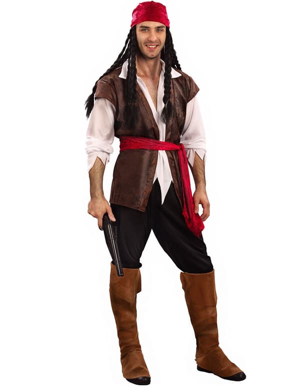 Mr. gunshot - Piratkostume til mænd