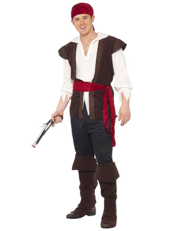 Mr. gunshot - Piratkostume til mænd
