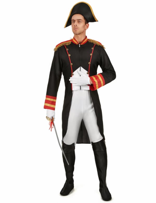 Napoleon forkledd mann