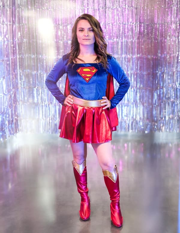Supergirl™ sexy kostyme kvinne