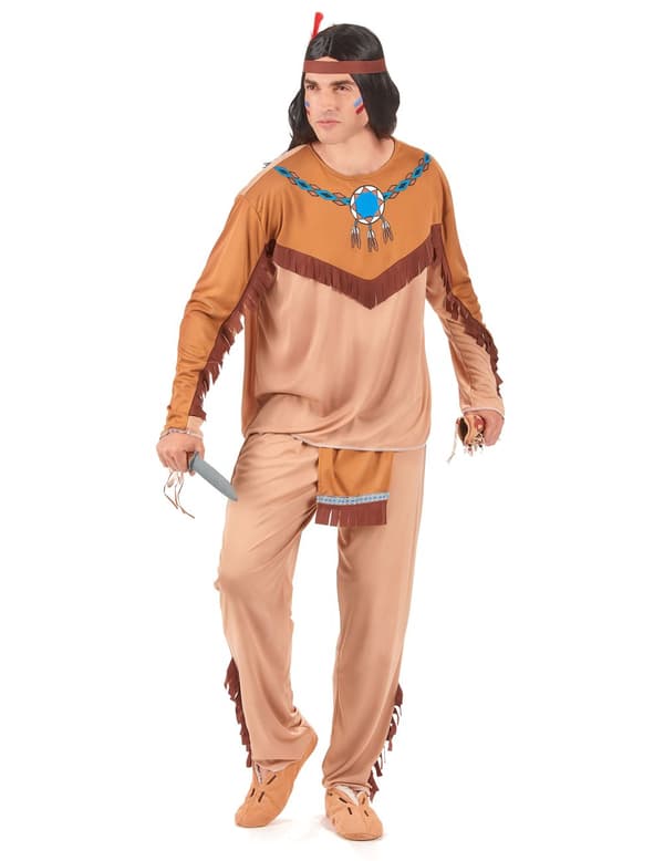 Miesten intiaaniasu. Size-One Size (42)