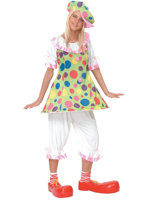 Piia Pilkku - Naisten klovnipuku. Size-One Size (40)