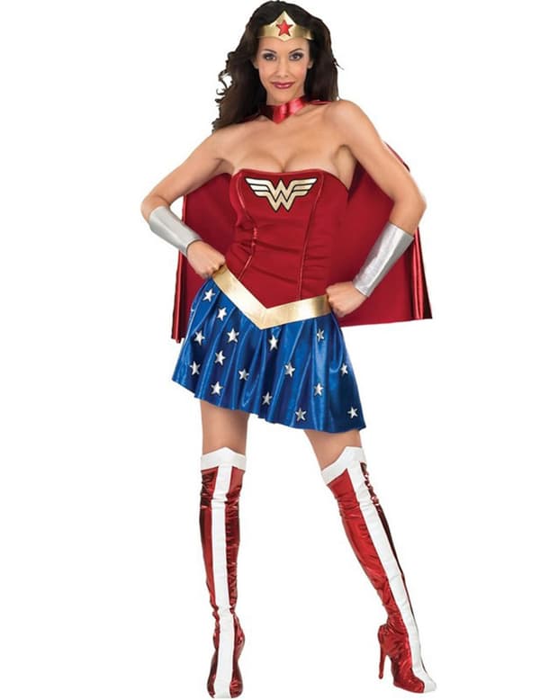 Aikuisten Wonder Woman™-asu Small