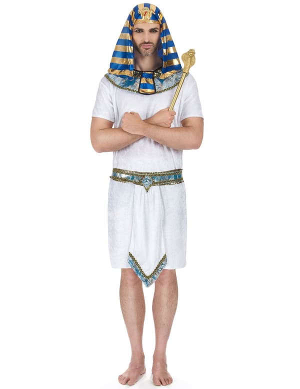 Fullstendig egyptisk farao kostyme mann