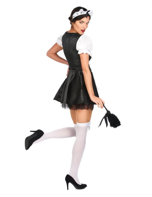 French maid maskeraddräkt för vuxna