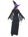 Miniatyrbilde 3 av 3: Heksekostyme til Halloween for kvinner. Size-One Size (40)