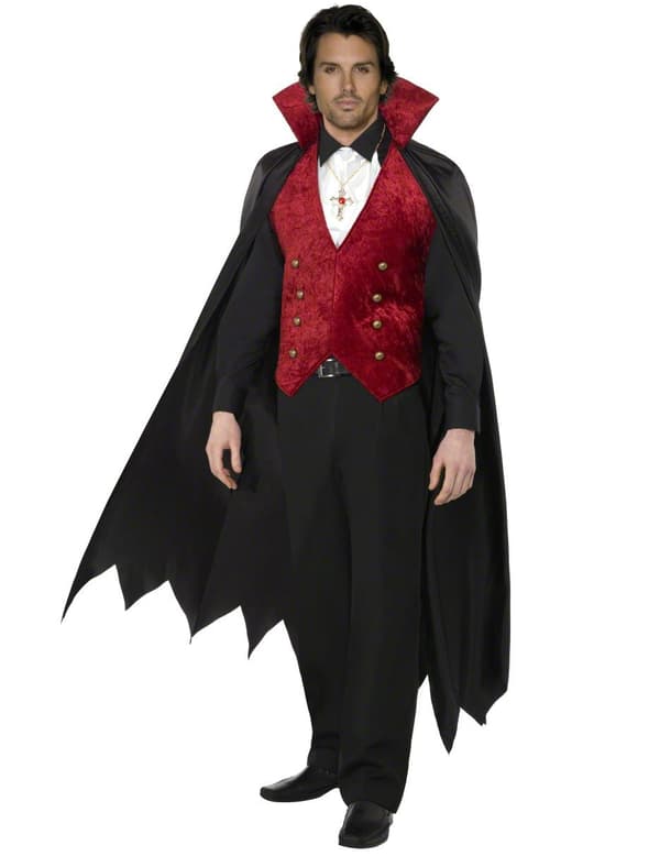 Aikuisten Halloween vampyyriasu miehille