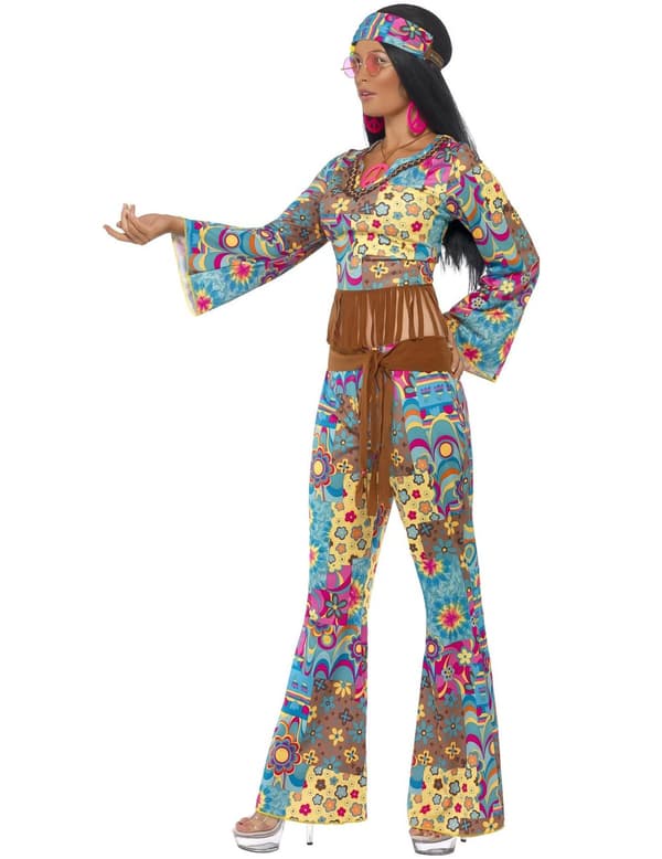 Hippie Mom - Hippie kostyme for kvinner