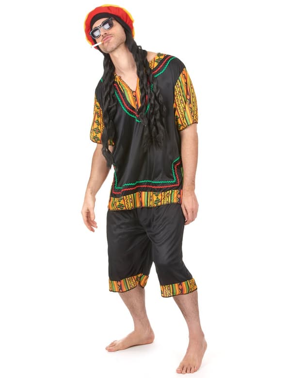 Rastafarin naamiaisasu aikuiselle. Size-One Size (42)