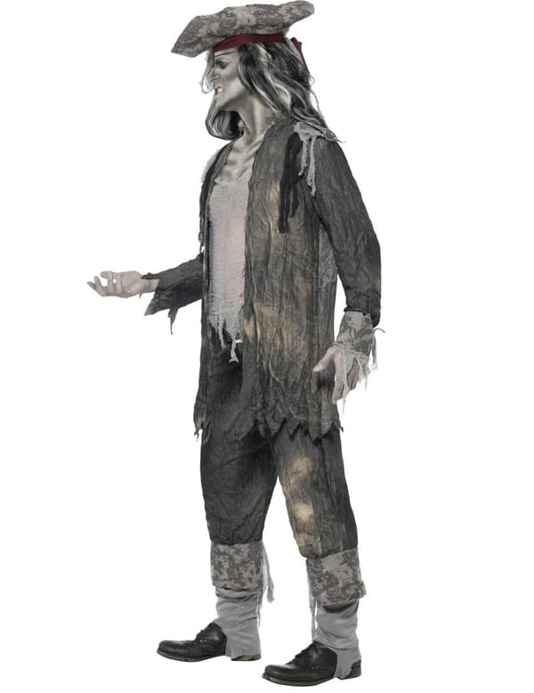 Spøkelsespiratkostyme til Halloween
