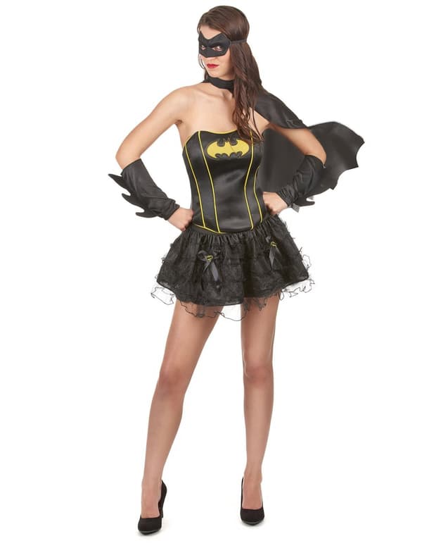 Sexy kvinne i Batgirl™-kostyme XS