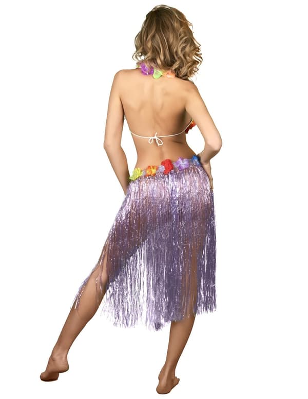 Aikuisten violetti havaijilaishame. Size-One size