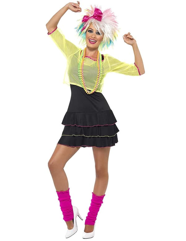 80'er popkostume voksen