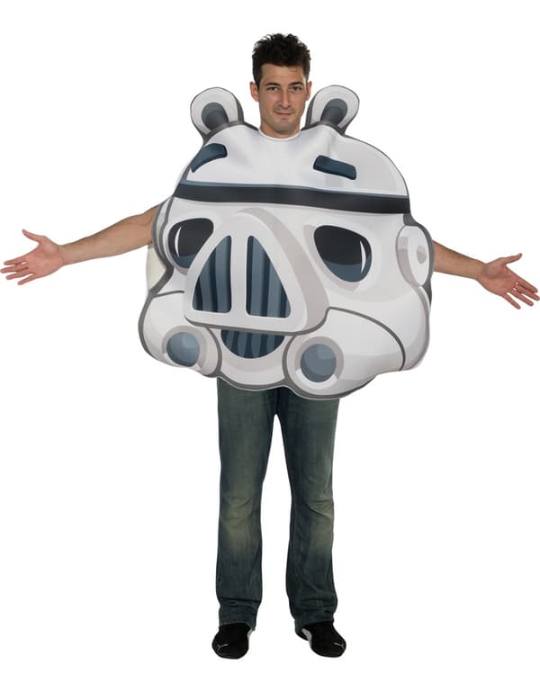 Angry Birds Stormtrooper™-kostyme for voksne. Size-One size