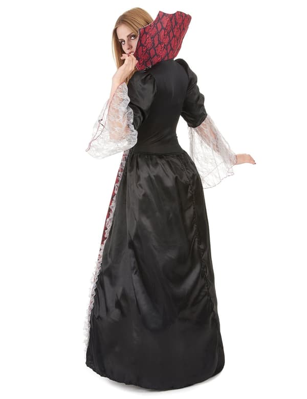 Deluxe barokk vampyrkostyme for kvinner