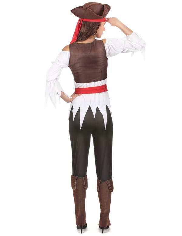 Mrs. Footloose - Piratkostume til kvinder