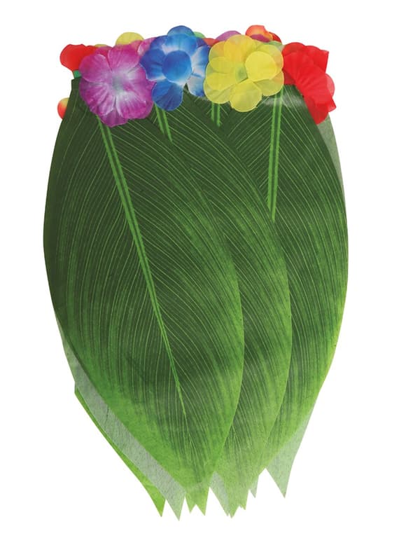 Aikuisten havaijilaishame banaaninlehdistä. Size-One size