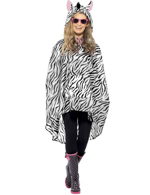 Zebra ponchotil voksne. Size-M
