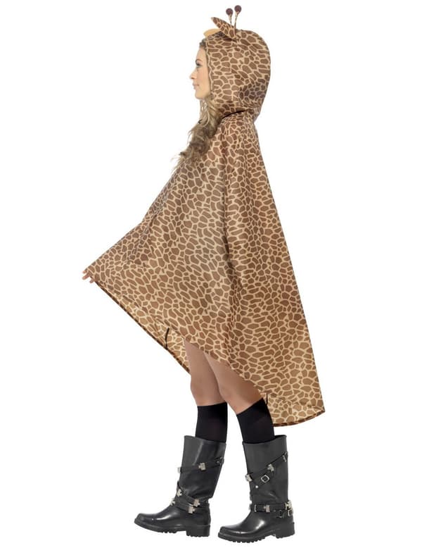 Sjiraffponcho for voksne. Size-M