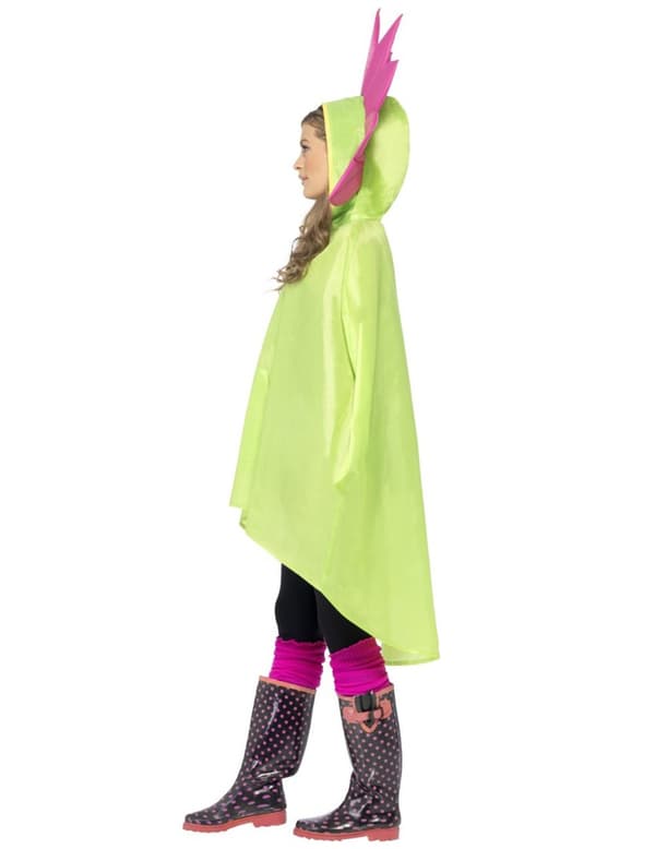 Voksen blomsterponcho. Size-M