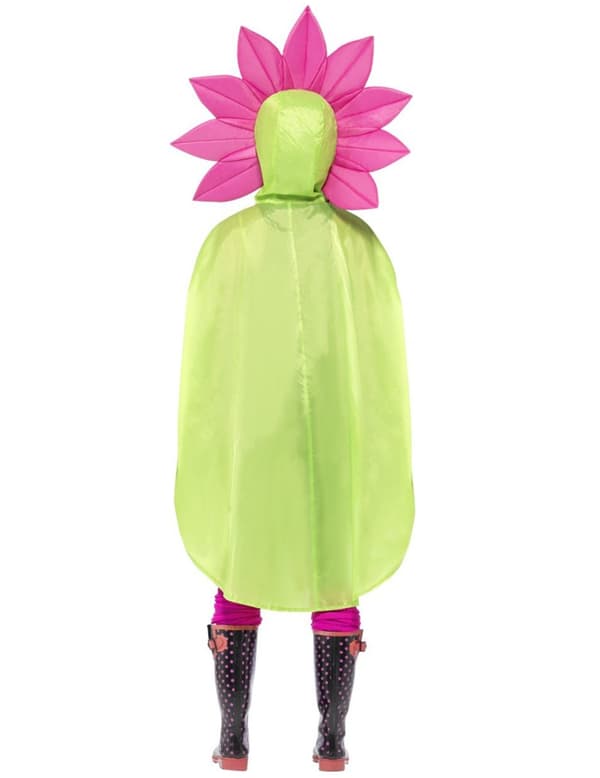 Voksen blomsterponcho. Size-M