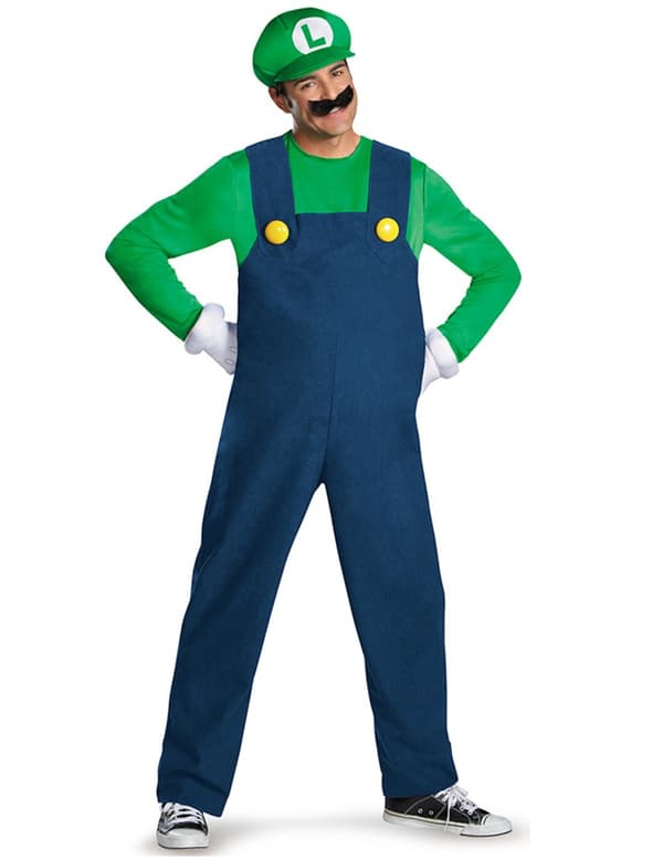 Luksus Luigi™ kostume til voksne L/XL