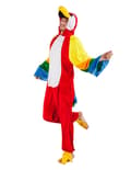 Miniatyrbillede 4 af 4: Papegøjekostume voksen. Size-M/L
