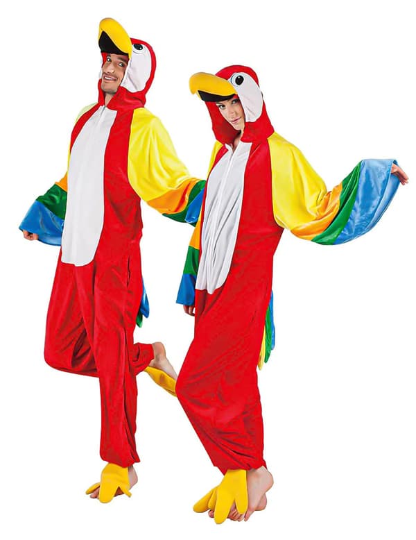 Papegøjekostume voksen. Size-M/L