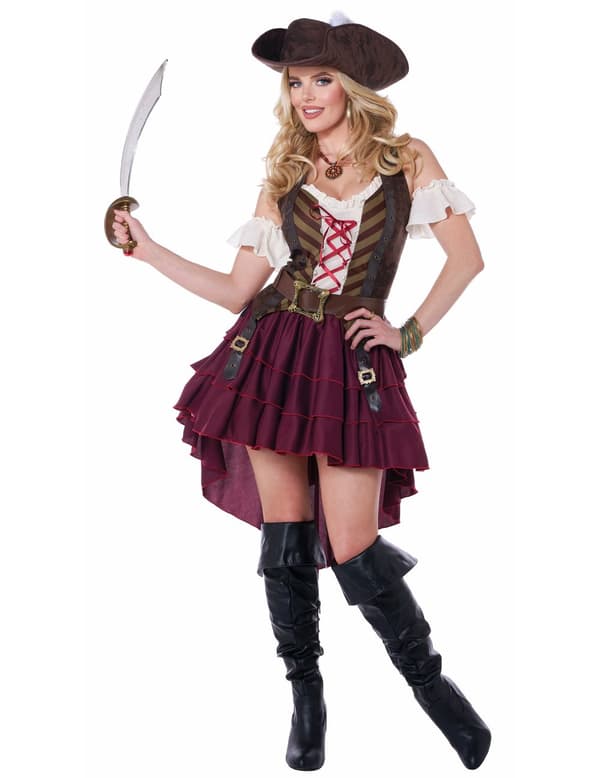Piratdräkt för äventyrerska