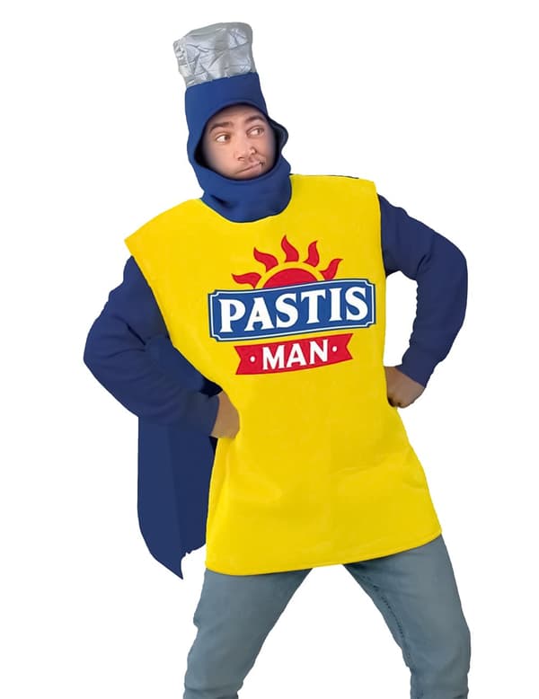 Pastis man- asu miehelle. Size-One size