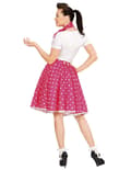 Miniatyrbild 2 av 3: 50-tals kjol rosa med scarf damstorlek. Size-One size