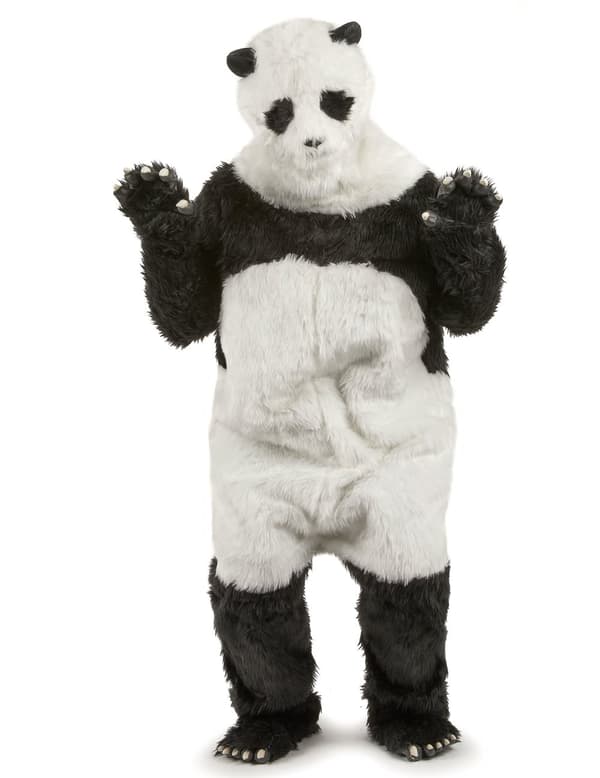 voksen panda kostyme. Size-One size
