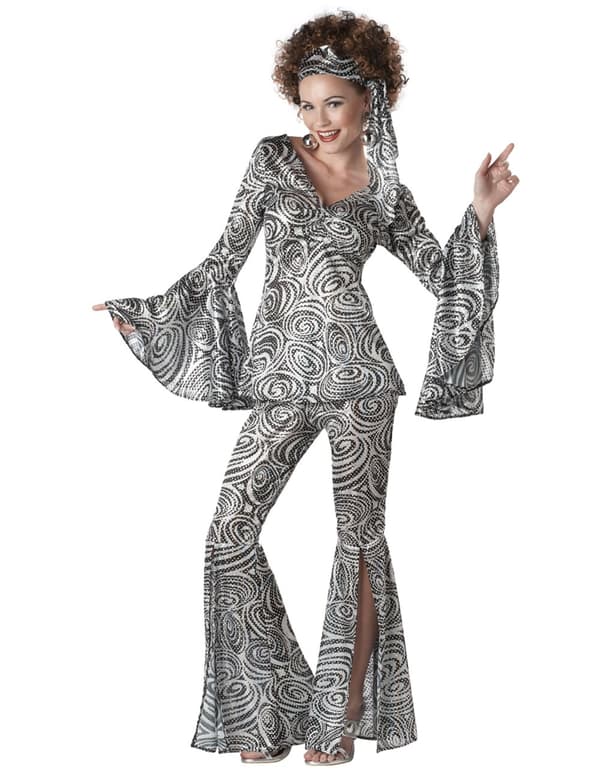 Disco-kostyme for kvinner