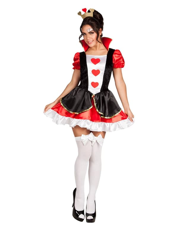 Kostume hjerter dame sexet voksen. Size-One size