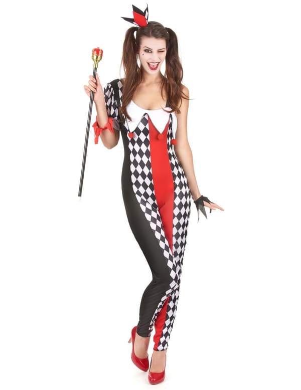Kvinnlig joker-kostym M / L