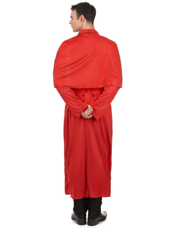 Rød prestekostyme for voksne. Size-One Size (42)
