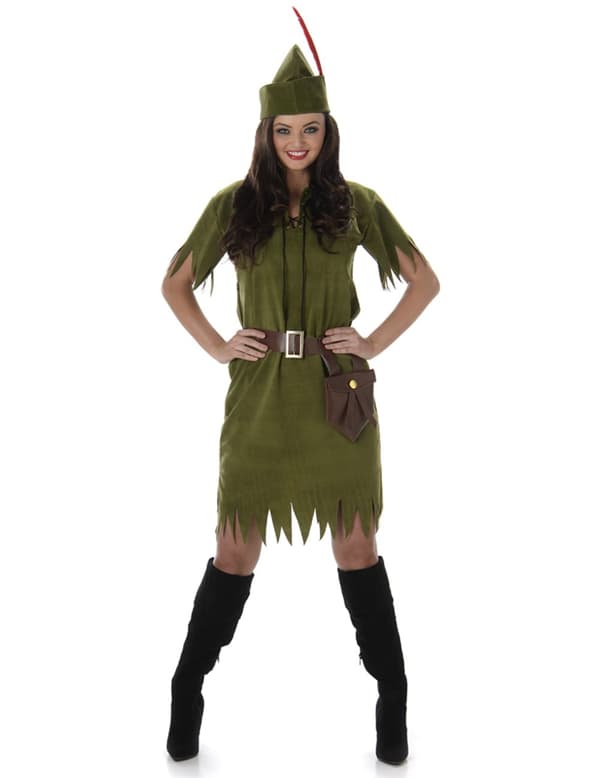 Hudeffekt skov damekostume M