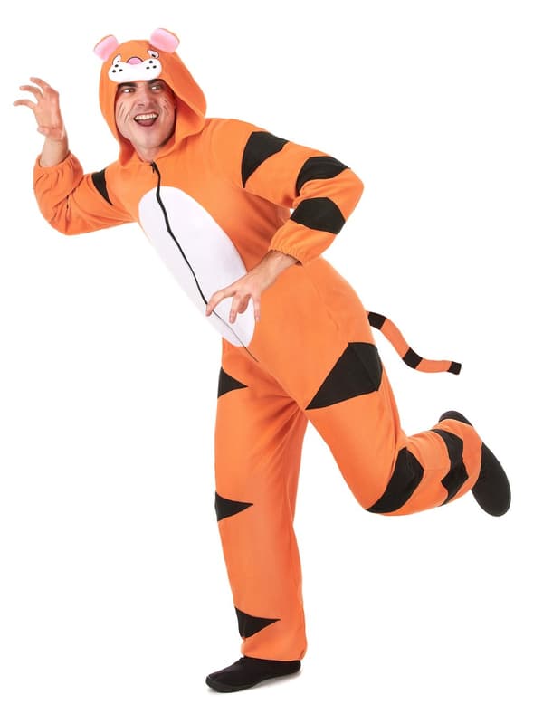 Herredress med tigerhette. Size-One size