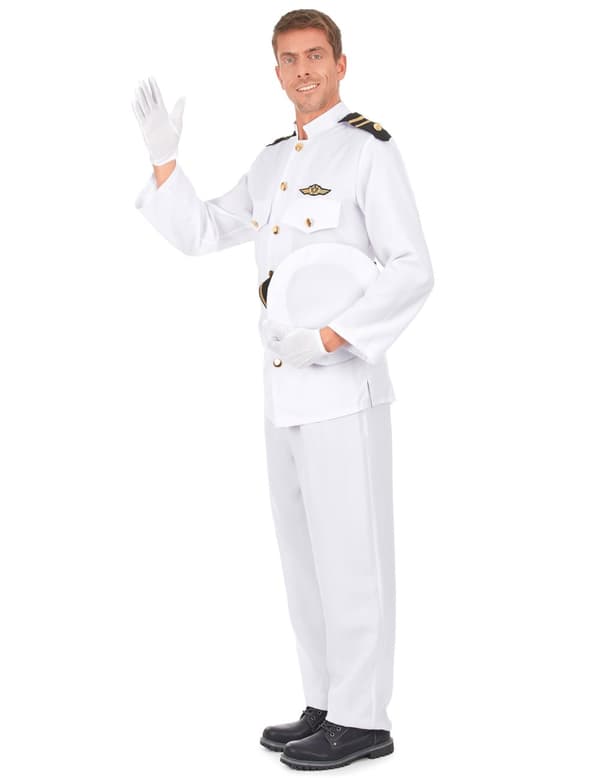 kostyme i marineoffiseruniform for menn
