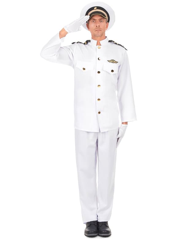 kostyme i marineoffiseruniform for menn