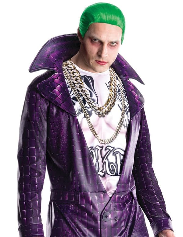 Jokerin™ naamiaispuku aikuiselle Suicide Squad™- elokuvasta - luksus