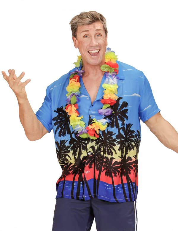 Havaijilaistyylinen turistin kauluspaita aikuiselle XL
