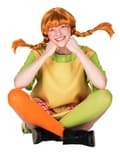 Miniatyrbilde 6 av 6: Pippi Langstrømpe™-kostyme for kvinner