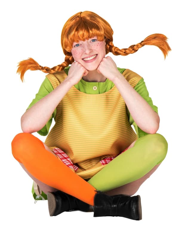 Pippi Langstrømpe™-kostyme for kvinner