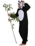 Miniatyrbilde 2 av 2: Panda-kostyme for menn. Size-One size
