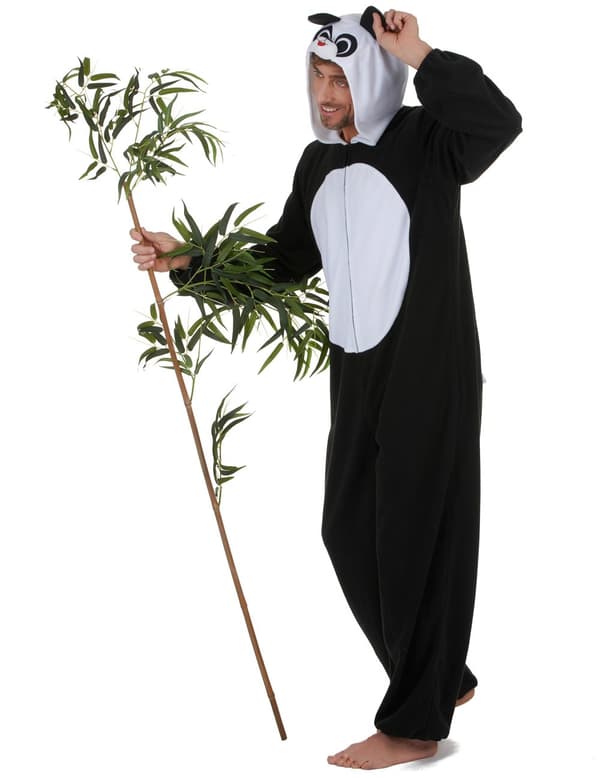 Panda-kostyme for menn. Size-One size